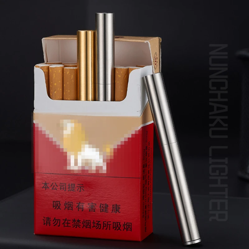 Fire Starting Kit - 2025 ใหม่ทองเหลืองน้ํามันก๊าด Nunchaku ไฟแช็ก Windproof Mini