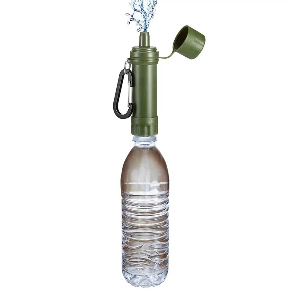 Water Purification Straw - หลอดกรองน้ำขนาดเล็ก สำหรับกรองน้ำดื่มโดยตรง หลอดกรองน้ำแบบพกพา