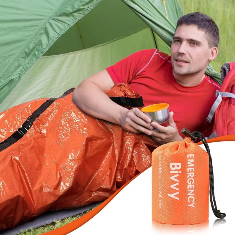 ถุงนอนฉุกเฉิน ผ้าห่มเอาชีวิตรอ - Bivy Bag Emergency บทวิจารณ์และราคา