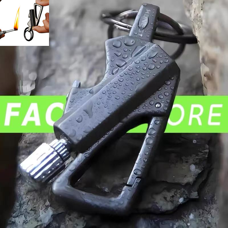 ไฟแช็คโลหะพกพาสำหรับกิจกรรมกลา - Fire Starting Kit บทวิจารณ์และราคา