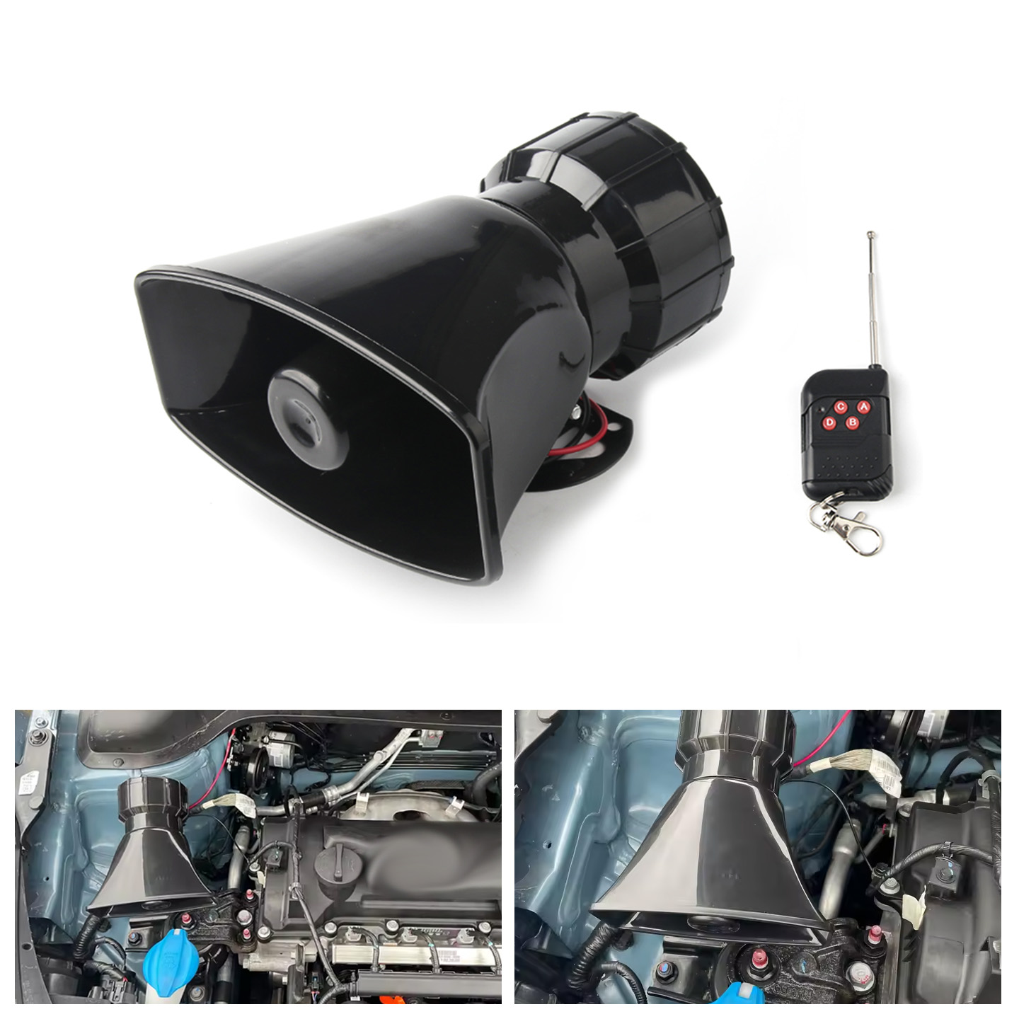 ลำโพง 12V 130dB ไซเรนอิเล็กทรอ - Emergency Whistle Loud บทวิจารณ์และราคา