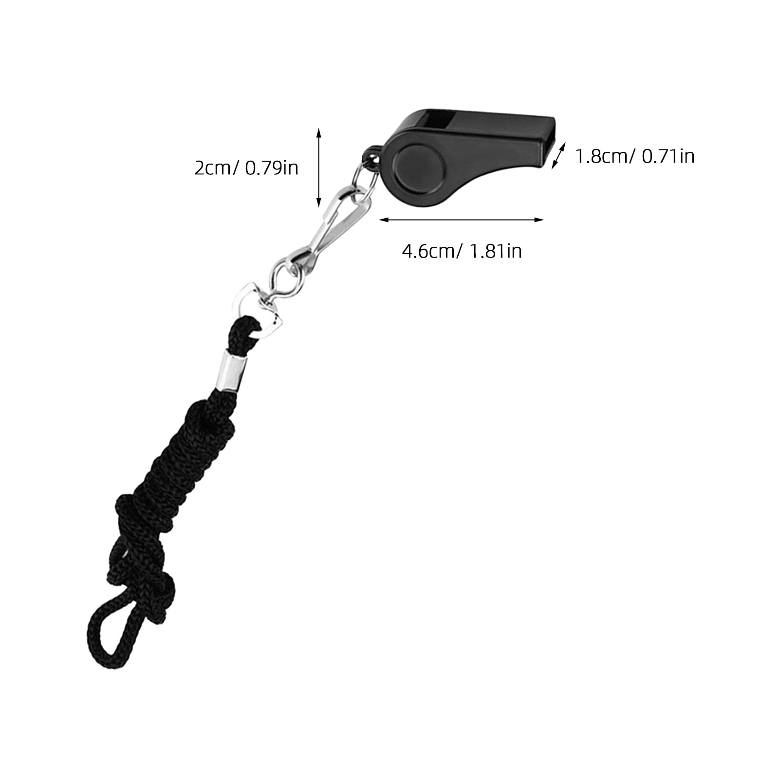 8 ชิ้น นกหวีดโลหะพกพา สำหรับเด - Emergency Whistle Loud บทวิจารณ์และราคา