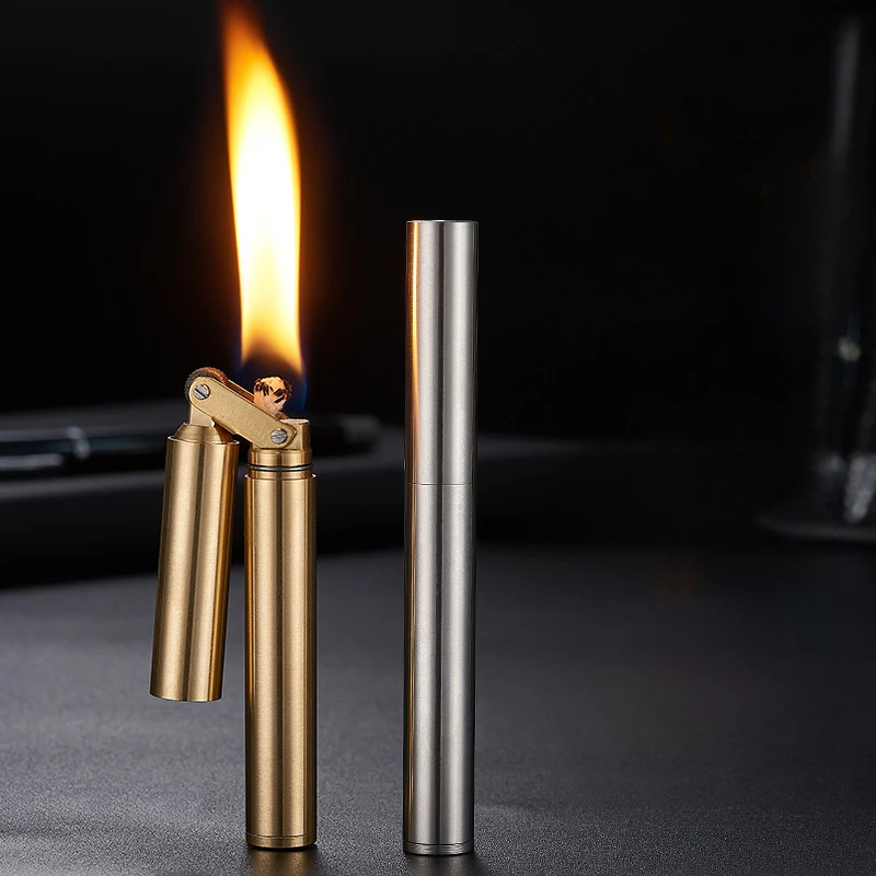 2025 ใหม่ทองเหลืองน้ํามันก๊าด  - Fire Starting Kit บทวิจารณ์และราคา