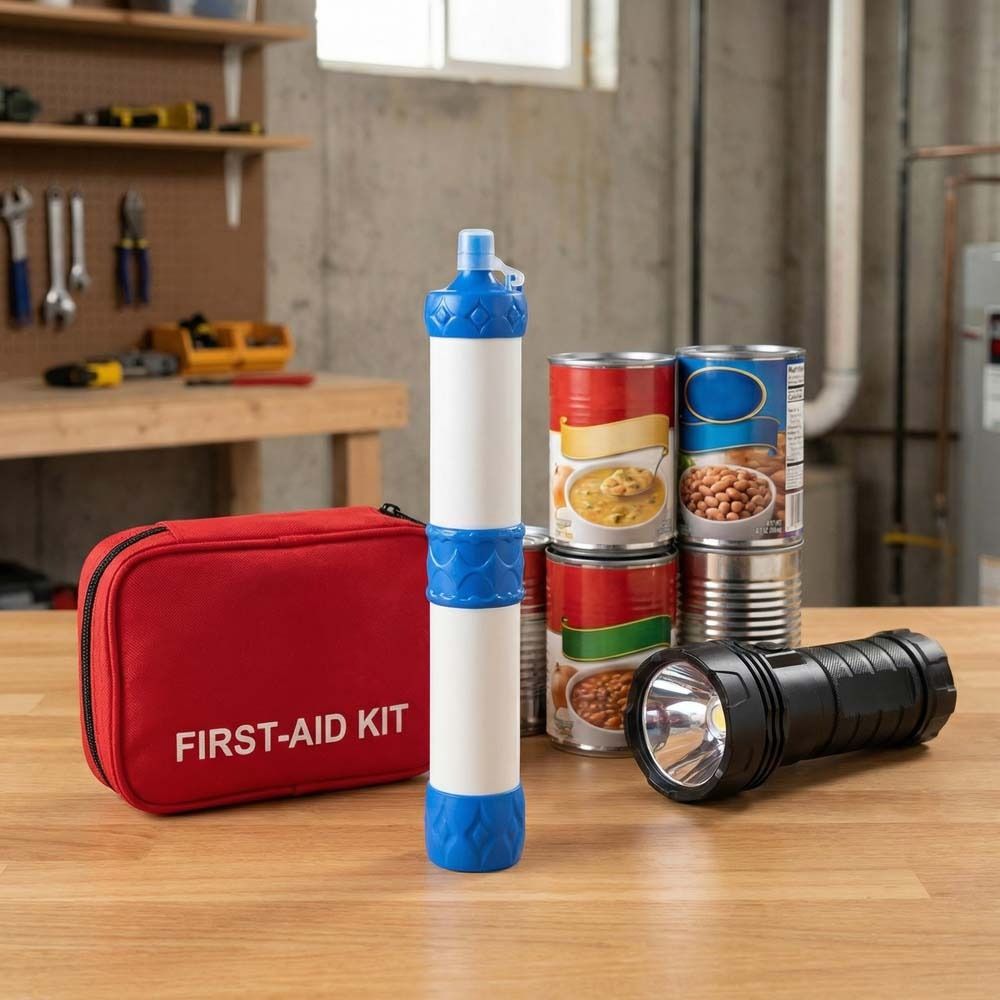 หลอดกรองน้ำขนาดเล็ก สำหรับกรอง - Water Purification Straw บทวิจารณ์และราคา