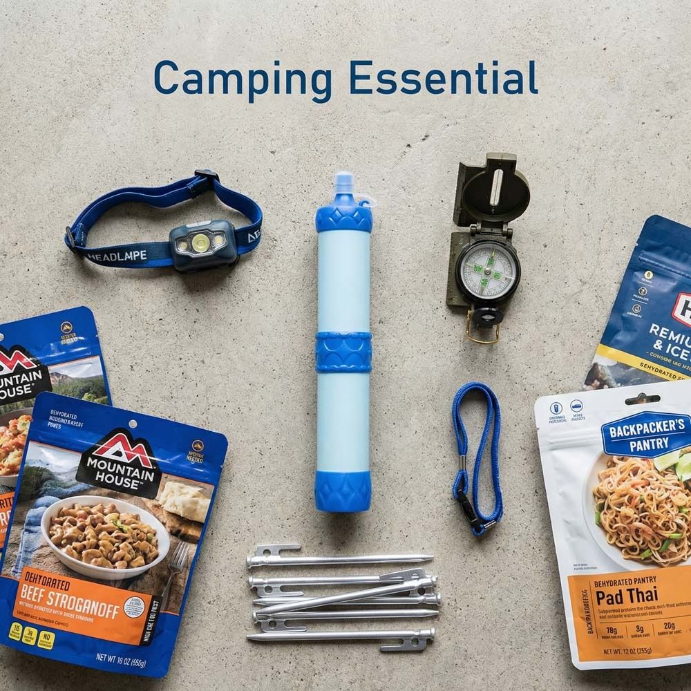 หลอดกรองน้ำขนาดเล็ก สำหรับกรอง - Water Purification Straw บทวิจารณ์และราคา