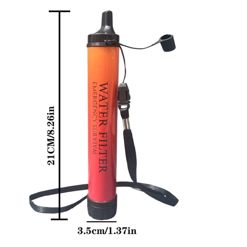 เครื่องกรองน้ำแบบพกพาสำหรับการ - Water Purification Straw บทวิจารณ์และราคา