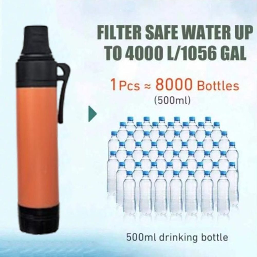 หลอดกรองน้ำขนาดเล็ก หลอดกรองน้ - Water Purification Straw บทวิจารณ์และราคา