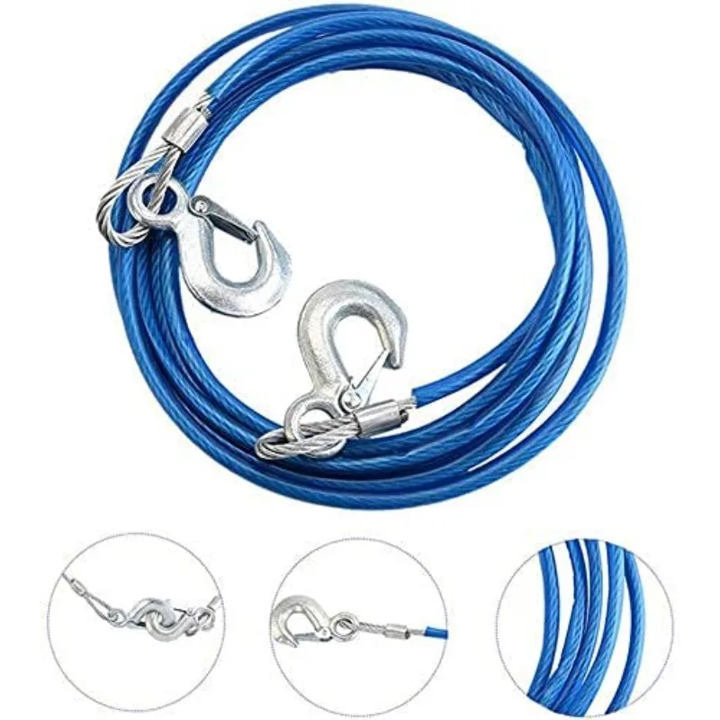 เชือกลากจูงรถ 3-7 ตันเชือกลวดเ - Rescue Rope Throw บทวิจารณ์และราคา