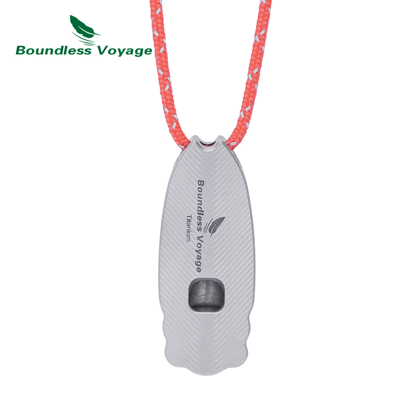 Boundless Voyage 120dB Titaniu - Emergency Whistle Loud บทวิจารณ์และราคา