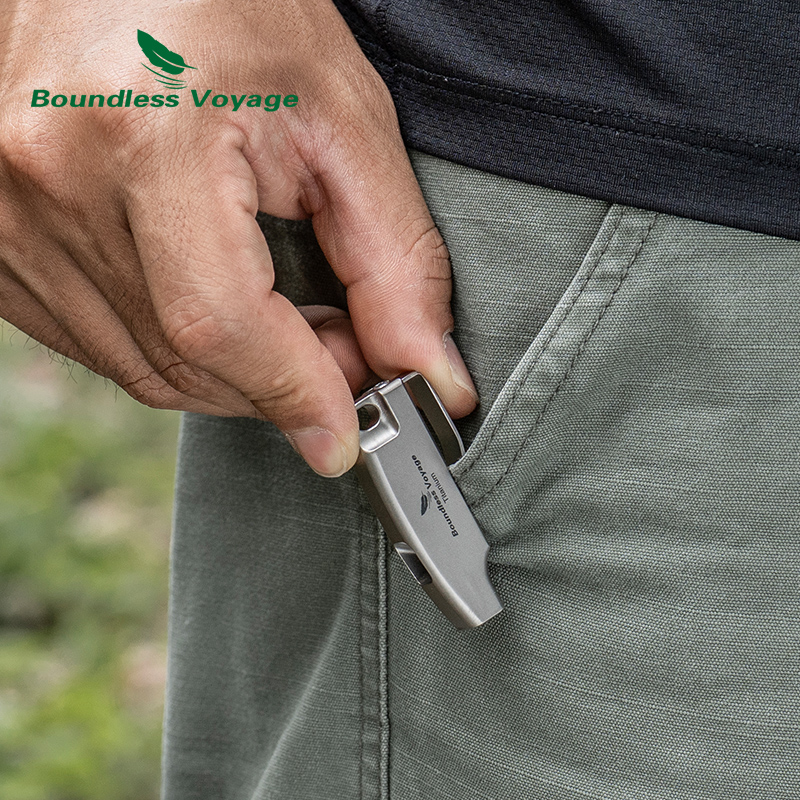 Boundless Voyage 120dB Titaniu - Emergency Whistle Loud บทวิจารณ์และราคา